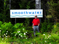 We started at Smoothwater Outfitters
