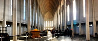 (inside Hallgrímskirkja)