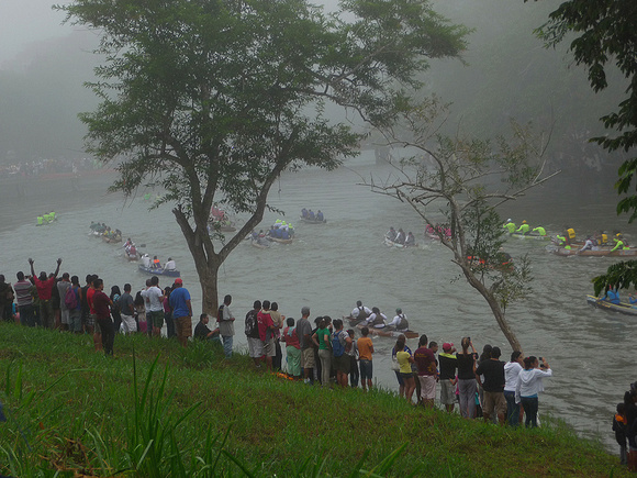 Start of three day canoe race