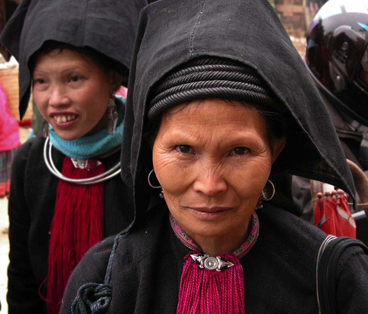 Vietnamese hill tribe people (Montagnards)...