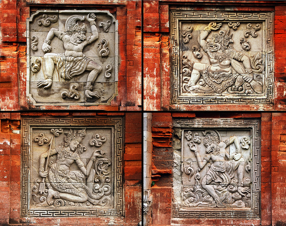 Ramayana reliefs